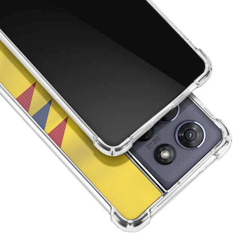 Colombia Soccer Flag Moto G 5G (2025) Clear Case